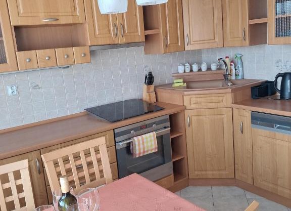 Spacious flat in Prievidza near Bojnice with a beautiful view