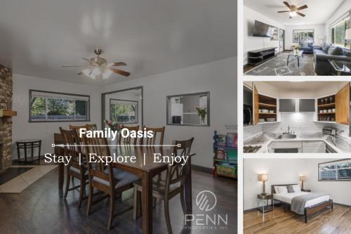 Spacious Home & Guest House, 2 Kitchen & Garden