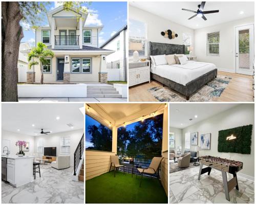 Spacious Modern 5-Bedroom House, Close to Downtown Tampa