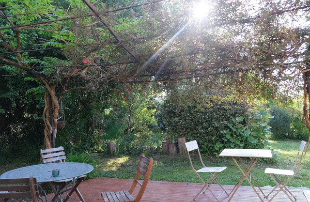 stone house with contemporary renovation