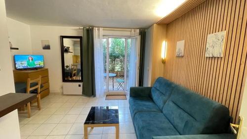 Studio avec extérieur