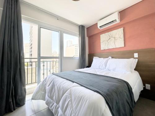 Studio Centro c/piscina & academia – 2 min Metrô