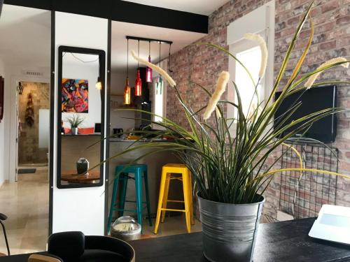 Studio "MOSAICO" WITH PARKING, AIR CONDITIONER, POOL, FIBRE OPTIC 600mb INCLUDED