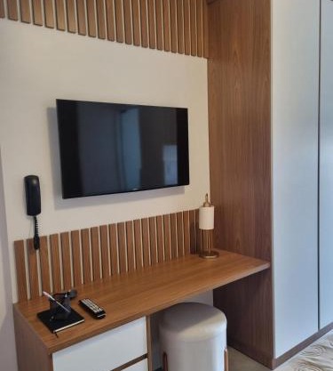 Studio novo com ambiente acolhedor