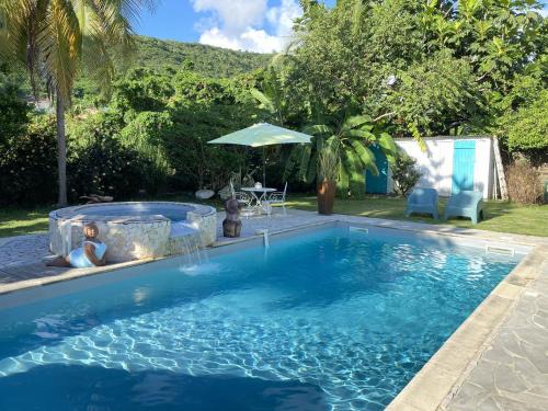 Studio Piscine Privée - 1 min à pied de la plage