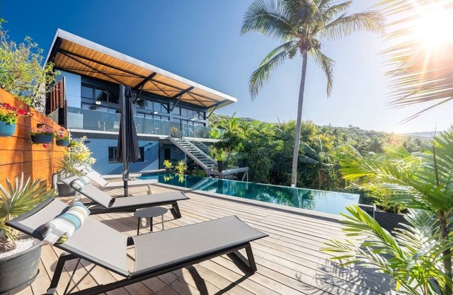 Studio Pitaya - Vue mer et piscine partagée