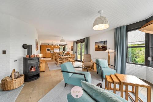 Stuifduinenhuis by BLOSS, villa aan de duinen met grote tuin