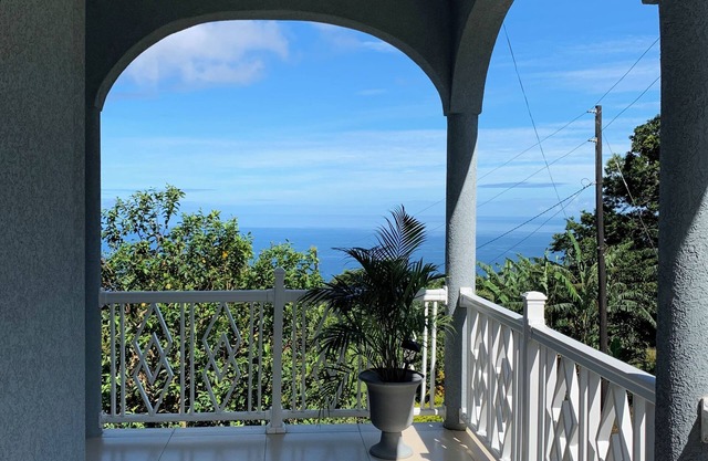 Stunning Ocean View Retreat | 2-Bedroom Getaway | 15 Mins to Roseau & Adventure!