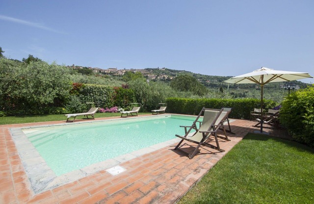 Stunning private villa with A/C, WIFI, private pool, TV, terrace, panoramic view and parking