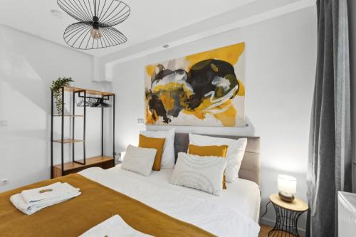 Stylisches 2-Zimmer Ambient Apartment in Alsternähe mit Kingsize-Bett & Schlafsofa