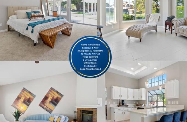 Stylish & Bright ~ Huge Backyard ~ King Beds ~ Pkg