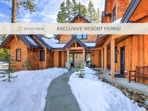 Suncadia 5 Bdrm Home Forested Hidden Gem