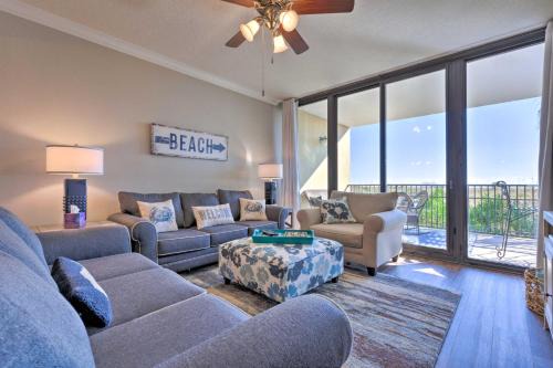 Sunny First-Floor Condo with Ocean-View Balcony!