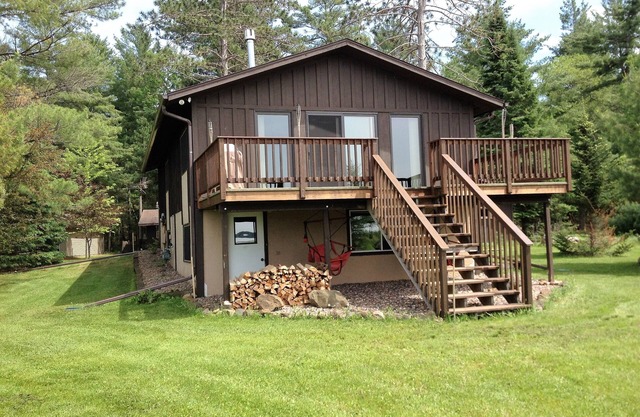 Sunset Beach Cabin on clear 2500-acre Shell Lake in Shell Lake, Wisconsin.