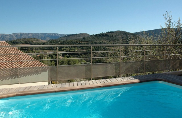 Superb villa for 4 with secluded terrace, private pool and magnificent views.