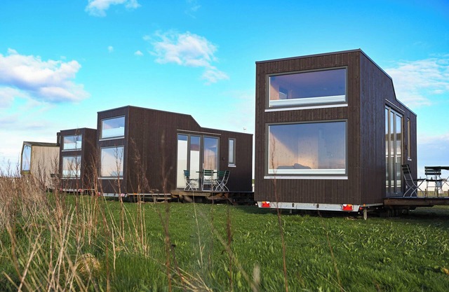 Sustainable overnight experience in the Green Tiny House Nature on the North Sea