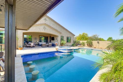 Swim-Up Bar and Putting Green Goodyear Getaway!