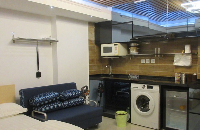 T1D-Cozy studio +Kitchen+balcony