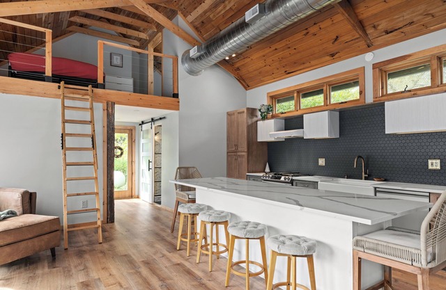 Take it easy at this unique and tranquil getaway.