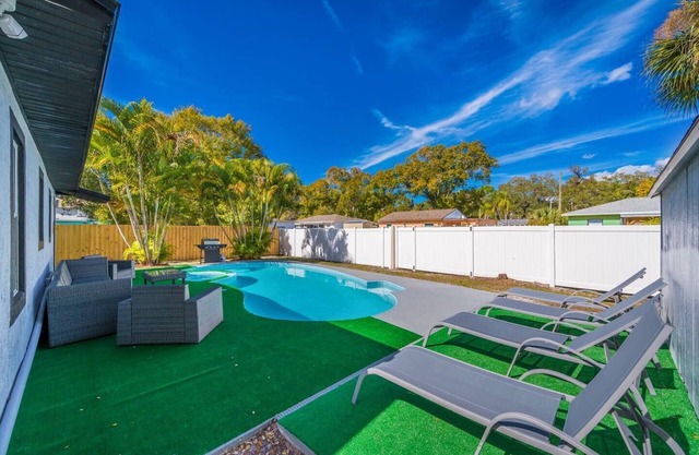 Tampa Retreat with Heated In-Ground Pool & Spa