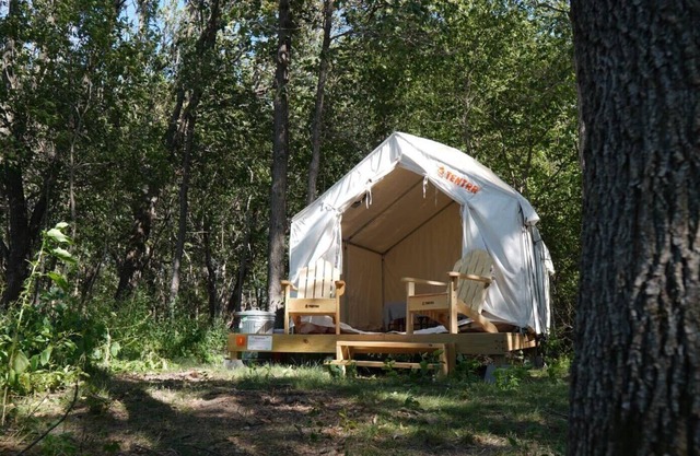 Tentrr State Park Site - Nebraska Ponca State Park River Vista I Double Camp
