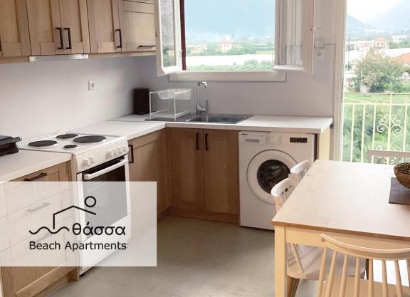 Thassa Beach Apartment No6 (with mountain view)