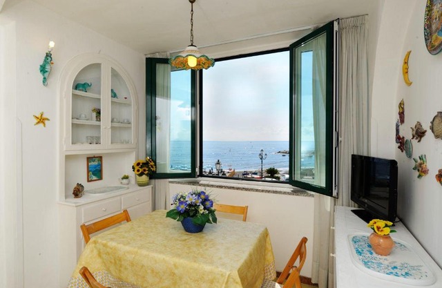 That's Atrani, Amalfi Coast beach front apartment