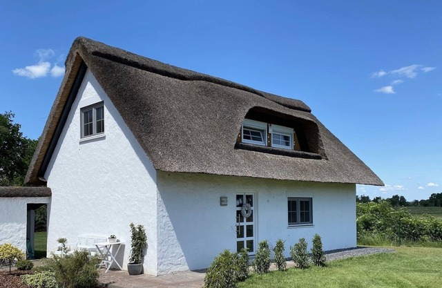 Thatched cottage with sauna (incl.), terrace, garden in Worpswede