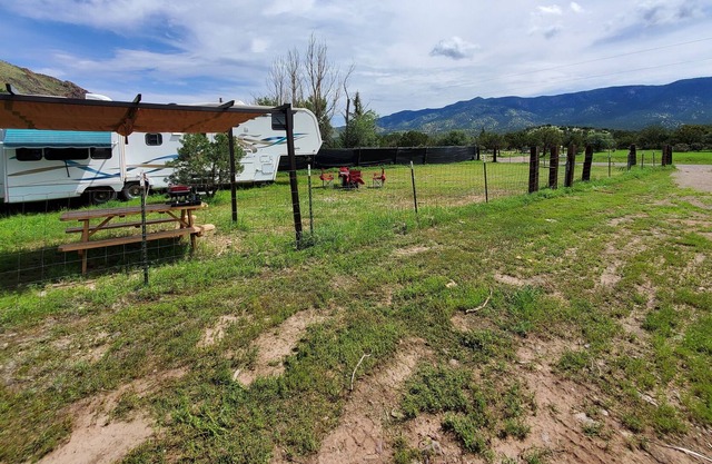 The Camper in the Cibola National Forest