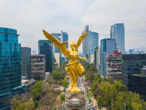 The closest place to most attractions in Mexico City