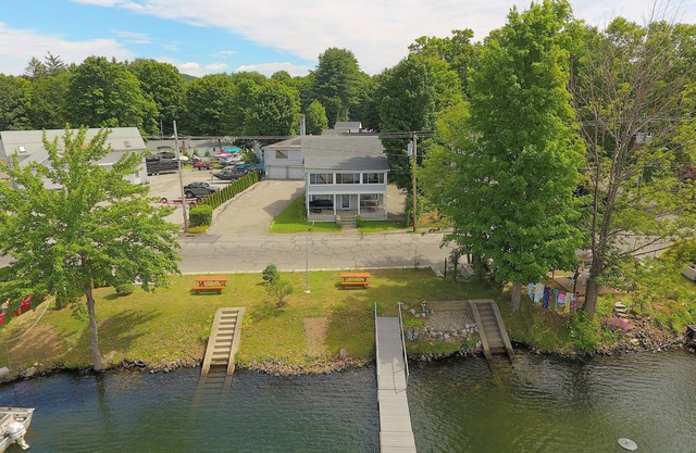 The Inn at Highland Lake, 1st Floor, waterfront yard with a boat dock