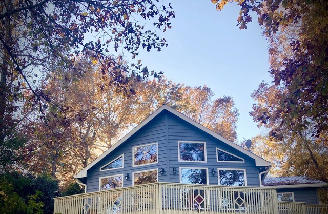 The lake is calling! Stunning views and short walk to the water!