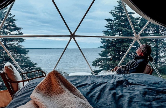 The Lookout Dome Two - Private Hot Tub