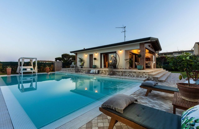 The Luxury Beach Villa with shared Swimming Pool, between Viareggio and Torre del Lago Puccini