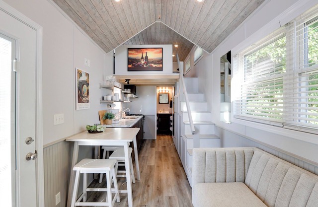 ‘The Merlot Bungalow’ Defiance Tiny Home on Trail