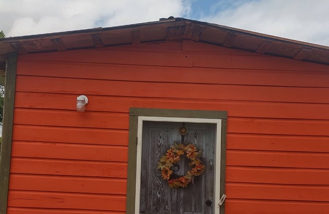 The Orange Popsicle Cabin by Redawning