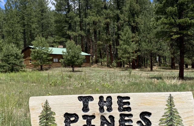'The Pines' Is The Perfect Log Cabin Getaway In The Beautiful Jemez Mtns.