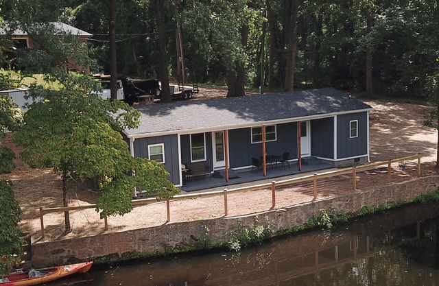 The Pond House. This wilderness rich gem is close to Hickory!