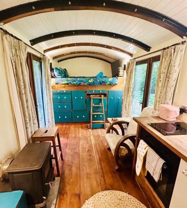 The Railway Carriage - Blue