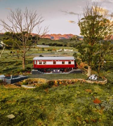 The Red Caboose Train Carriage