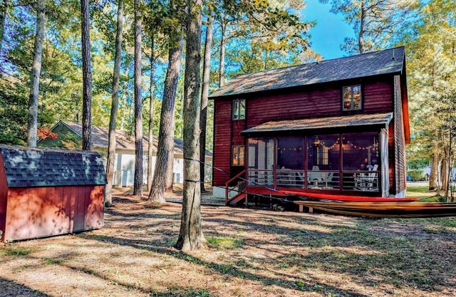 The Red House at the Beach