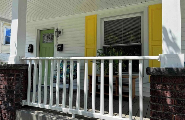 The Yellow-Shuttered House apt B