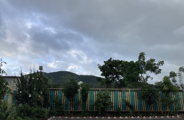 This is beautiful hill facing sacred farmhouse