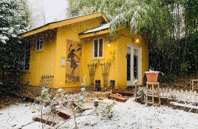 Tiki in the Pines studio walk to downtown private bath