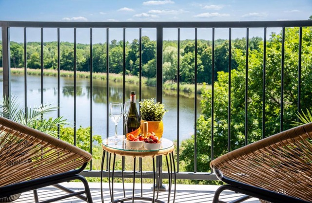 Top View Apart - super widok na Jezioro, parking, winda, Netflix i Prime