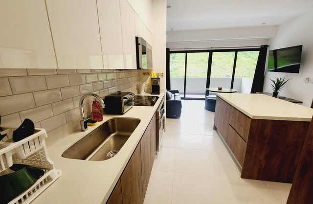 Tranquil apartment/office in amazing Guachipelin Escazu AC, WiFi and parking