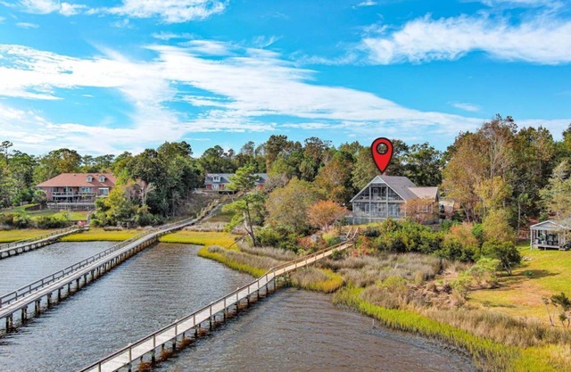 Tree Frog, Peaceful Private River Front Swansboro, Close to Downtown