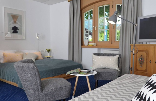 Triple / shared room (28m²) - Hotel & Restaurant Alpenrose Bayrischzell