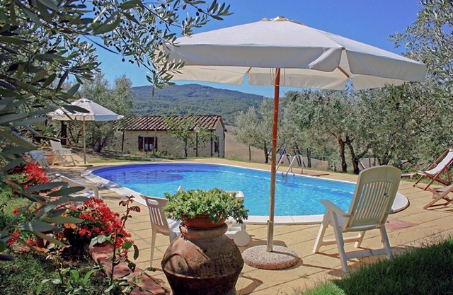 Typical farmhouse with private pool between Pisa and Siena