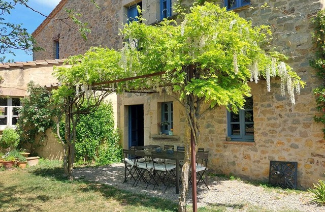 Typical house with garden and pool